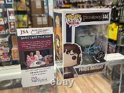 Frodo Baggins Signed Elijah Wood (Funko, Lord of the Rings) JSA Authenticated