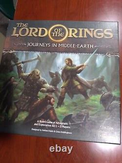 Fully Hand Painted! Lord Of The Rings Journey's In Middle Earth! Board Game