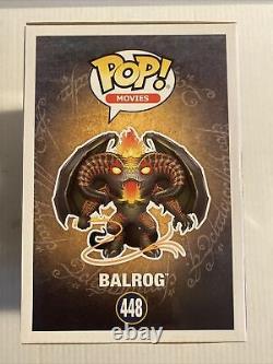 Funko Lord Of The Rings #448 Balrog 2017 Fall Convention Glows In Dark Exclusive