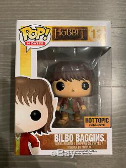 Funko POP! The Hobbit Lord of the Rings Bilbo Baggins Spider Webs Hot Topic