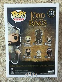 Funko Pop Lord of the Rings #534 KING ARAGORN Special Edition Exclusive