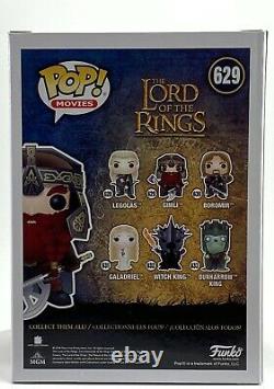 Funko Pop! Lord of the Rings Gimli #629 SIGNED (7BAP Signature Series 1/175)