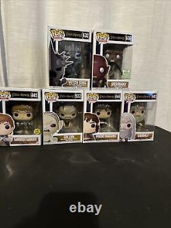 Funko pop lord of the rings 632, 636, 443, 444, 532, & 445