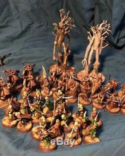 Games Workshop Lord Of The Rings Lot Orcs Ents Troll Elves