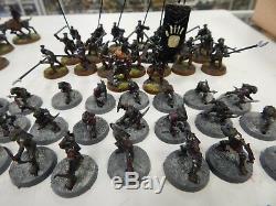 Games Workshop Lord of The Rings Urikhai, Goblins, Hadarim, Wargs -metal/plastic