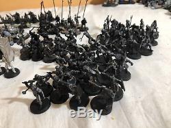 Games Workshop Lord of the Rings Evil Army Uruks Orcs Goblins Assembled Force