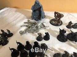 Games Workshop Lord of the Rings Evil Army Uruks Orcs Goblins Assembled Force