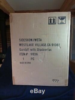Gandalf the White & Shadowfax Sideshow Weta Statue Lord of the Rings #977/8500