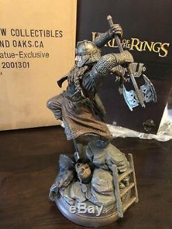 Gimli the Dwarf Statue Lord of the Rings Sideshow Exclusive #299/500 LOTR