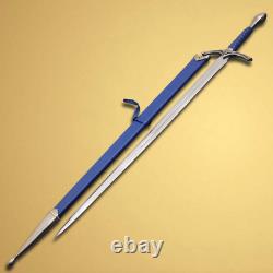 Handmade Glamdring Sword of Gandalf with Cover Lord of The Rings (LOTR) Replica