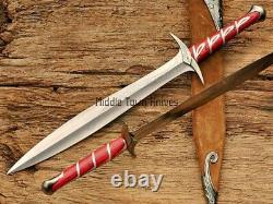 Handmade Stainless Steel Hobbit Sting Sword Replica from Lord of the Rings LOTR