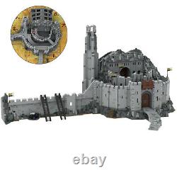 Helm's Deep Fortress with Interior Building Bricks for The Lord of the Rings