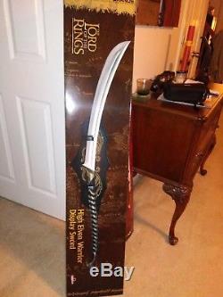 High Elven Warrior Sword Lord Of The Rings United Cutlery LOTR