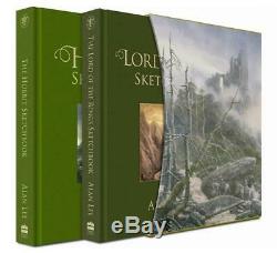 Hobbit & Lord of the Rings Sketchbook LIMITED EDITION 3000 WORLDWIDE, SIGNED