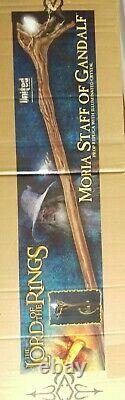 Illuminated Moria Staff of Gandalf Lord of the Rings United Cutlery UC3328 New