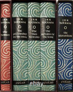 JRR TolkienThe Lord of the Rings, Hobbit, Silmarillion Folio SocietyLIKE A NEW