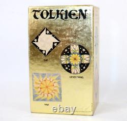JRR Tolkien 1973 Hobbit Lord Of The Rings Vintage Gold Foil 4 Book Box Set RARE