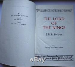 JRR Tolkien Lord of the Rings 3 Vols in 1 Deluxe Edition 1979