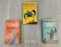 JRR Tolkien THE LORD of the RINGS Trilogy ACE Unauthorized Paperbacks 1965 Books