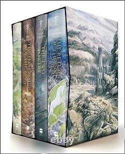 JRR Tolkien The Hobbit & The Lord of the Rings Boxed Set (Illustrated Edition)