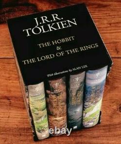 JRR Tolkien The Hobbit & The Lord of the Rings Boxed Set (Illustrated Edition)