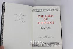 JRR Tolkien The Lord of The Rings Deluxe Edition 1972 Second Impression Allen
