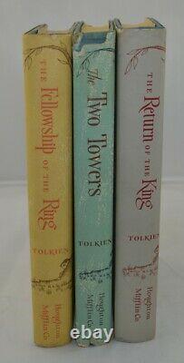 JRR Tolkien The Lord of the Rings Trilogy First US Editions First Printings