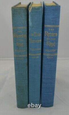 JRR Tolkien The Lord of the Rings Trilogy First US Editions First Printings