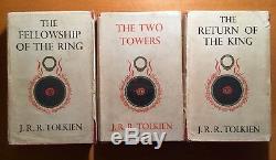 JRR Tolkien The Lord of the Rings UK First Edition, 1959, 3rd State slipcase
