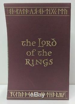 J. R. R. Tolkien Folio editions of Silmarillion, Hobbit, Lord of the Rings VG Cond