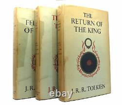 J. R. R. Tolkien THE LORD OF THE RINGS SET THE FELLOWSHIP OF THE RING, THE TWO T