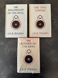 J. R. R. Tolkien The Lord of The Rings First Edition 1960 (8,7,6) Box Allen Unwin