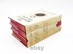 J. R. R. Tolkien The Lord of the Rings 1st Edition Set 1962-1963 Imp 13, 9, 9