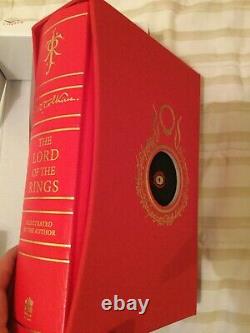 J R R Tolkien The Lord of the Rings 2021 Leather Quarter-bound Slipcase Deluxe