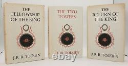 J. R. R. Tolkien, The Lord of the Rings, First Edition, 1961/62 Set imp 11, 9, 9