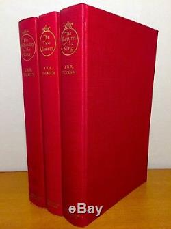 J. R. R. Tolkien The Lord of the Rings UK First Edition Boxed Set, 1961, VG+
