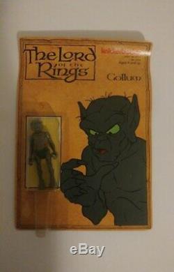 Knickerbocker Lord of the Rings Gollum Action Figure 1979 Unpunched Vintage Rare