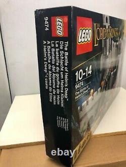 LEGO 9474 Lord of the Rings THE BATTLE OF HELMS DEEP Sealed NEW, RARE
