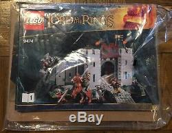 LEGO 9474 The Battle of Helm's Deep 100% Complete The Lord of the Rings