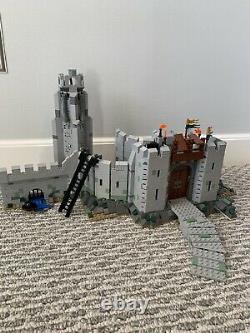 LEGO Lord Of The Rings Helms Deep (9474) 99% Complete Missing One Flag