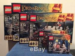 LEGO Lord of The Rings 9469 9471 9472 9473 9474 79005 6 Brand New Sets Sealed