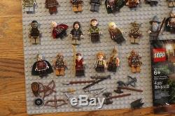LEGO Lord of the Rings Hobbit Minifigures Lot (46 minifigs) and accessories