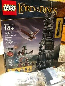LEGO Lord of the Rings The Tower of Orthanc (10237) Complete Set