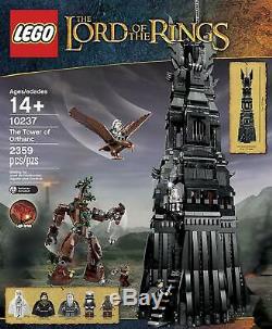 LEGO Lord of the Rings The Tower of Orthanc (10237) New in Sealed Box