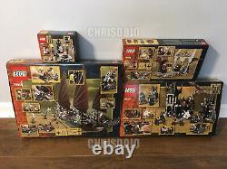 LEGO Lord of the Rings wave 2 LOT 79008 79007 79006 79005 NEW SEALED