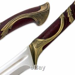 LICENSED UNITED CUTLERY Lord of the Rings High Elven Warrior Sword NEW LOTR