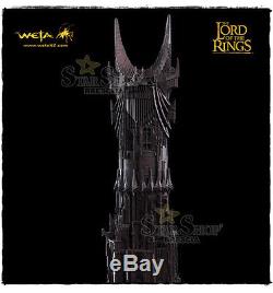 LORD OF THE RINGS Barad-Dur Fortress of Sauron Polystone Diorama Weta