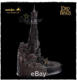 LORD OF THE RINGS Barad-Dur Fortress of Sauron Polystone Diorama Weta