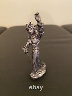 LORD OF THE RINGS GALADRIEL 4 PEWTER FIGURINE (1970s)