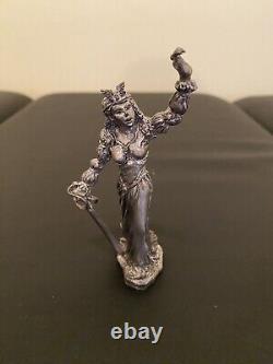 LORD OF THE RINGS GALADRIEL 4 PEWTER FIGURINE (1970s)